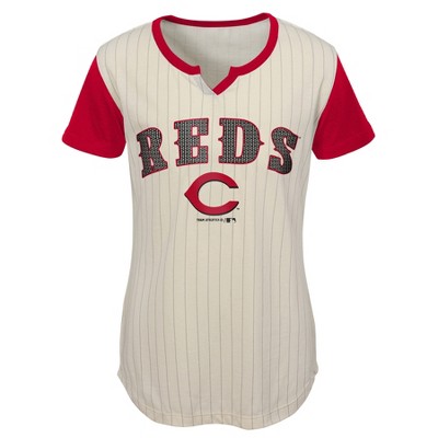 cincinnati reds pinstripe jersey