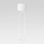 Ring Base Floor Lamp White (Includes LED Light Bulb) - Threshold™