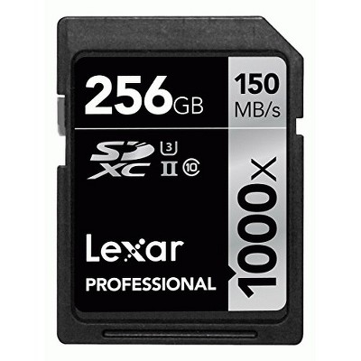 Lexar Professional 1000x 256GB SDXC UHS-II Card