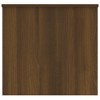 vidaXL Coffee Table Brown Oak Engineered Wood Large Adjustable Height - 4 of 4