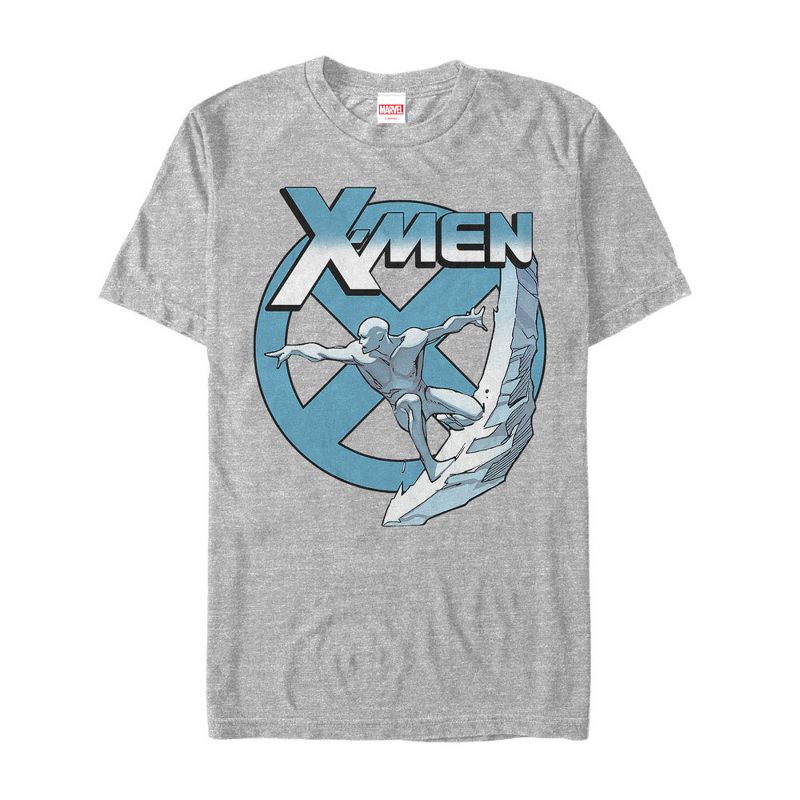 Men's Marvel X-Men Iceman Surf T-Shirt, 1 of 5