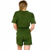 Women's Short Sleeve V-Neck Romper - ZENANA - 2 of 2