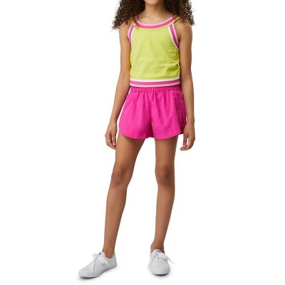 Girl Contrast Trim Tank Top - HABITUAL KID