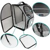 PetAmi Premium Dog Backpack Carrier Small Large Cat Puppies, Ventilated Pet Hiking Travel Bag, Airline Approved Safety Camping Biking - 3 of 4