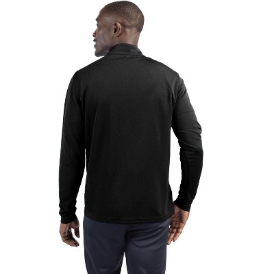 Clique Ice Pique Mens Half Zip Tech Pullover - Black - L — фото 2