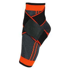 Unique Bargains Sports Running Adjustable Breathable Ankle Support Braces with Strap 1 Pc - 1 of 4