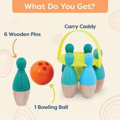 B. toys Bowling Set - 8pc‼️1 missing‼️