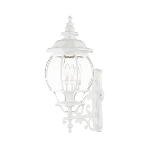 Livex Lighting Frontenac 4 - Light Wall Light in  Textured White - 1 of 4