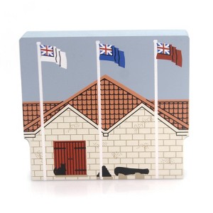 Cats Meow Village 3.0 Inch Powder Magazine Revolutionary War Retired Sc Village Buildings - 1 of 2