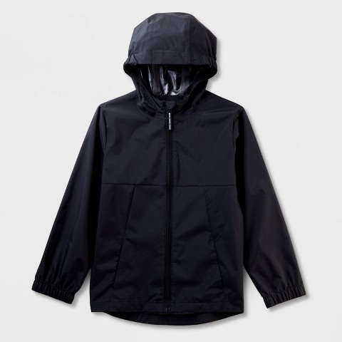 Детские куртки Cat & Jack Kids' Solid Rain Jacket - Cat & Jack™ Black S
