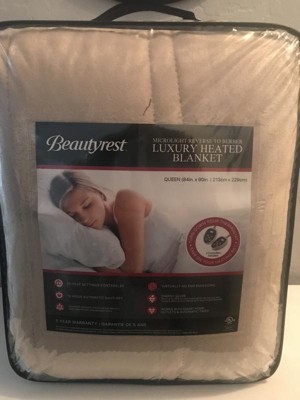Full Electric Heated Microlight To Berber Bed Blanket Chocolate : Target