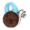 Aurora Small Ice Cream Sandwich Tiger Fancy Pals Fashionable Stuffed Animal White 8" - 3 of 4