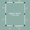 Wooden Baby Playpen, Large Wood Gate Playpen for Babies and Toddlers, Baby Fence Play Yard with Door for Kids Activity Center - 2 of 4