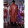 Lars Amadeus Men's Vintage Lapel Gothic PU Faux Leather Trench Coat - 3 of 4
