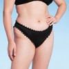 Shade & Shore Women's Ruffle Cheeky Bikini Bottom