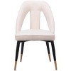 Zuo Artus Dining Chair Ivory - 3 of 4
