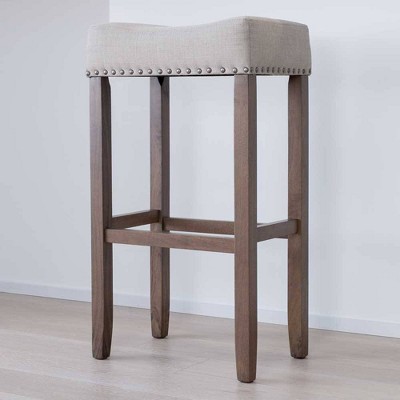 Fitted Saddle Stool Seat Cushion Rectangular Cover Kitchen -    Upholstered bar stools, Saddle seat bar stool, Bar stool cushions