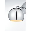 Elegant Lighting Othello 6 Inch Wall Sconce in Chrome - 4 of 4