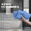 Wealuxe Premium Hand Towels for Bathroom - 12 Pack Cotton Hand Towel Bulk for Gym, Kitchen and Spa, Terry Salon Towels - 16x27" - 4 of 4