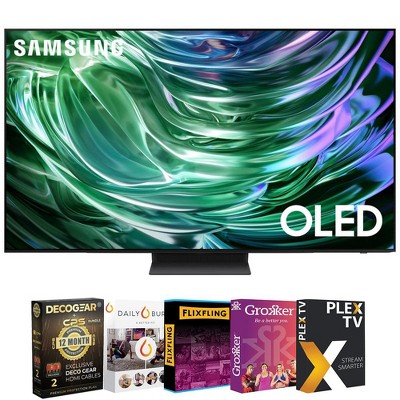 Samsung 65-Inch OLED 4K Smart TV 2024 with 12 Month Protection and Movies Streaming
