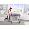 Simmons Kids' By The Bed City Sleeper Bassinet - Gray Tweed - image 3 of 4