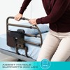 Stander Wonder Click Extendable Bed Rail for Wood Base Adjustable Beds Only, Champagne Gold - 4 of 4
