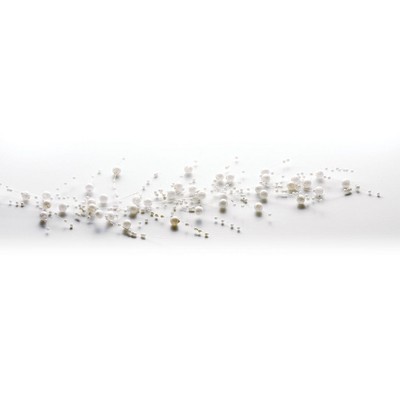 Sullivans Moonstone Bead Garland 60"L Off-White