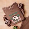 Simply Sage Market S.W.Smiley The Most Wonderful Time Smiley Lightweight Garment Dyed Sweatshirt - 3 of 4