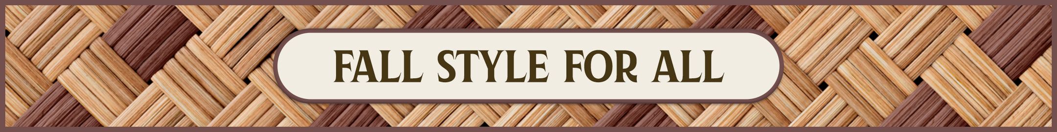 Fall style for all