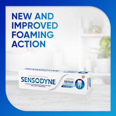Sensodyne Repair & Protect Whitening Toothpaste - 3.4oz/4pk