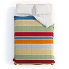 Deny Designs Avenie Modern Craft Roman Stripes Comforter and Sham Set - 2 of 4