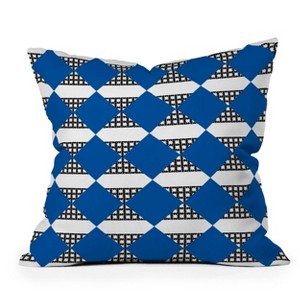 16"x16" Summer Sun Home Art Modern Boho Square Throw Pillow Green - Deny Designs - 1 of 4