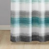 PAGED 72x72 Inch Shower Curtain Modern Cotton Shower Curtain with Striped Print for Bathroom, Machine Washable - 2 of 4