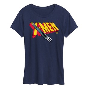 Women's - Marvel - Xmen Claw Rip Short Sleeve Graphic T-Shirt - 1 of 4