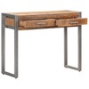 vidaXL Console Table 37.4"x13.8"x29.5" Solid Mango Wood - 3 of 4
