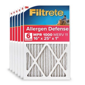 Filtrete 6pk 16''x25''x1'' AD01 1E Ultra Allergen Reduction - 1 of 4