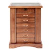 YIYIBYUS 7 Layers Large Jewelry Box for Jewelry Storage With Key Lock - 3 of 4