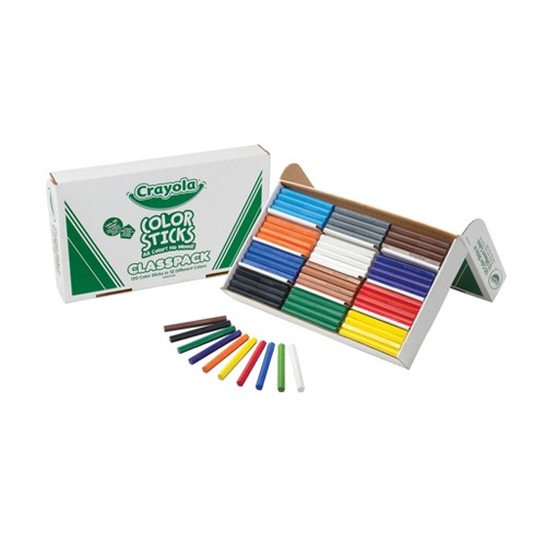Crayola Color Sticks Classpack, 12-assorted Colors, Set Of 120 : Target