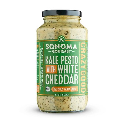 Sonoma Gourmet Kale Pesto with White Cheddar Gluten Free Pasta Sauce - 25oz