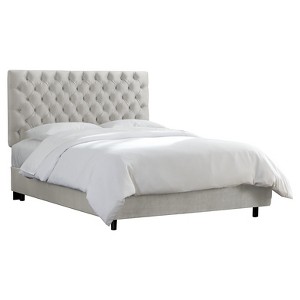 Twin Tufted Bed Mystere Dove - Threshold
