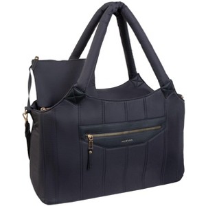 Max Studio Tubular Quilted Nylon Duffel - 1 of 3