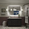 Apmir Super Bright 192 LEDs/m Back LED Lighted Anti-Fog Tempered Glass Bathroom/Vanity Mirror with ETL & 3-Year Warranty - 2 of 4