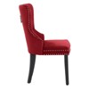 WestinTrends  Velvet Upholstered Tufted Dining Chairs (Set of 4) - 4 of 4