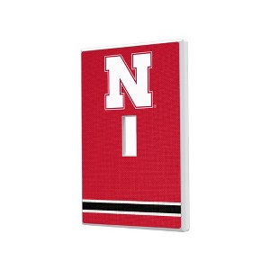 NCAA Big Ten Universities Stripe Hidden-Screw Light Switch Plate for Single Toggle - 1 of 4