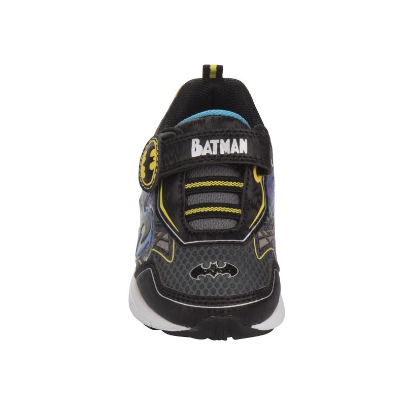 DC Comics Batman Boys Sneakers w/ One White Light (Toddler), 5 of 9
