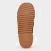 dluxe by dearfoams Men's Fraiser Slide Slippers - Chestnut - 4 of 4