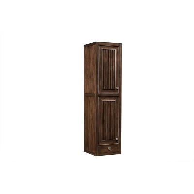 James Martin Vanities E645-H15L Athens 57-13/16" Wood Free Standing Bathroom Cabinet - Mid Century Acacia