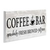 Stupell Industries Coffee Bar Cafe Rustic Sign, 17" x 7" - 3 of 4
