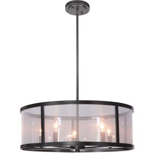 Craftmade Lighting Danbury 5 - Light Pendant in  Matte Black - 1 of 1