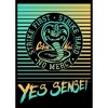 Cobra Kai Yes Sensei Adult Unisex Black T-shirt - 2 of 3